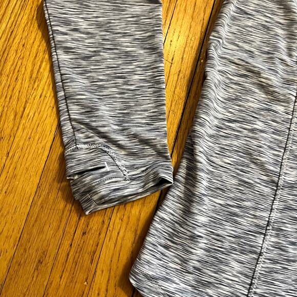 Zero Restriction Shirt Womens Medium Long Sleeve Heather Gray Golf Performance - Picture 4 of 9